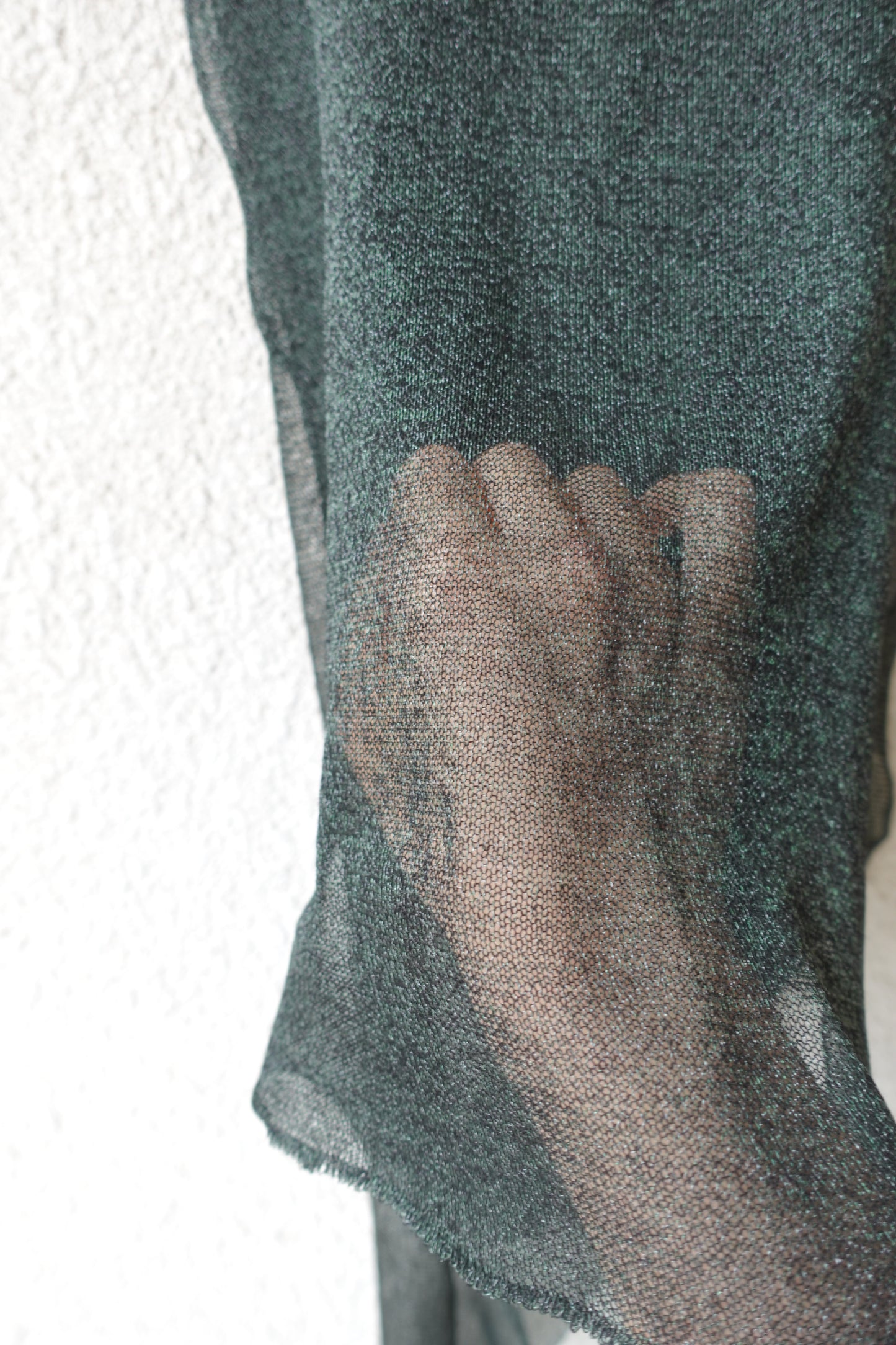 DRAPE 009 'Sparkling Metal Viscose Scarf'